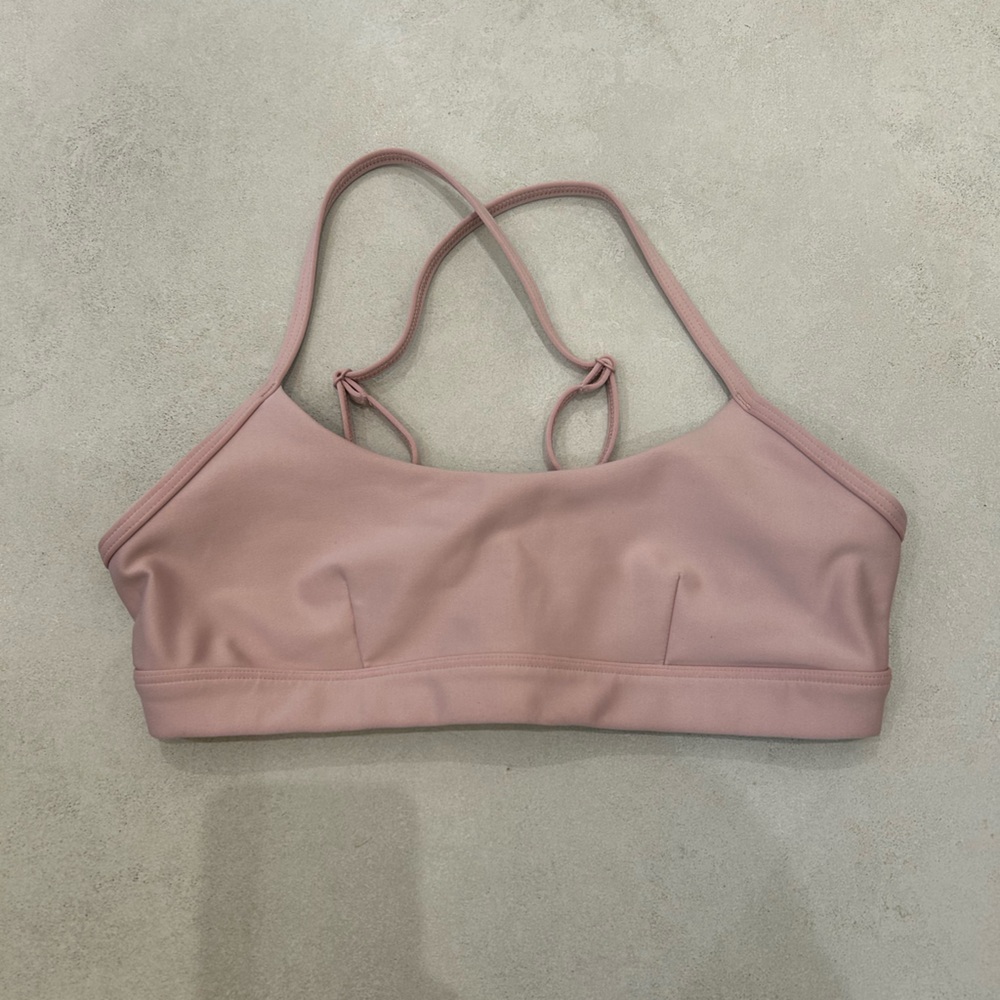 ALO Pink Sports Bra - Picture 2 of 4